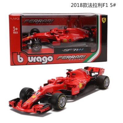 1:43 гоночный автомобиль Формулы SF71 2018 модель игрушечного сплава автомобиля для F1|