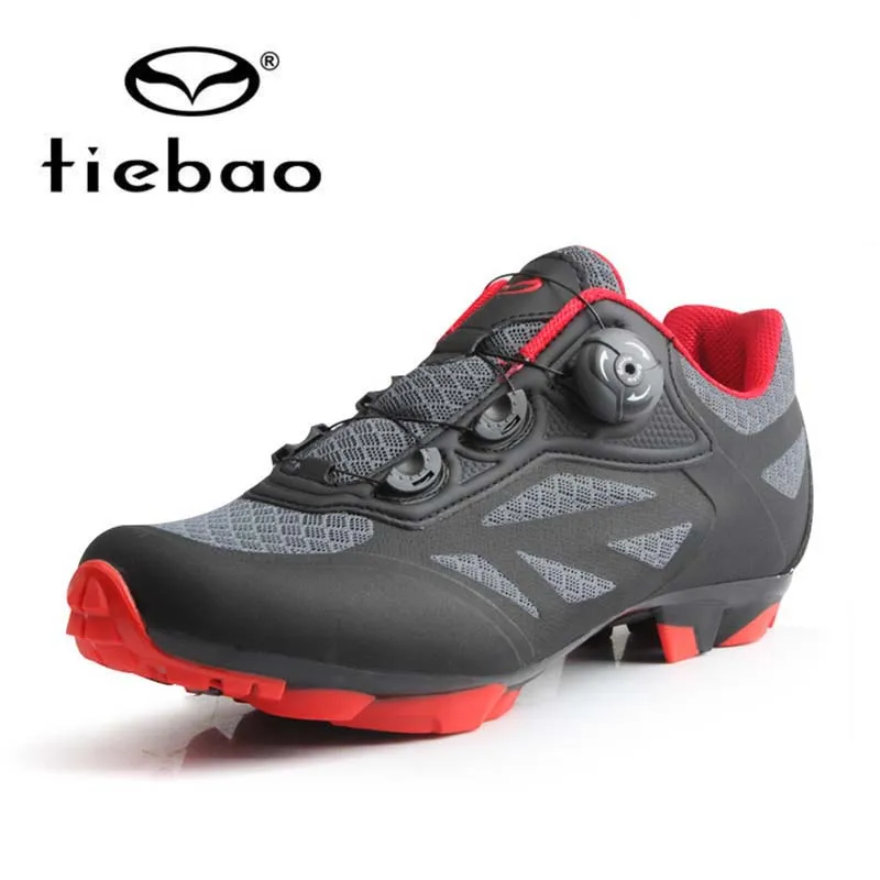 NewTIEBAO Men Cycling Shoes Breathable Self-Locking Mtb Shoes Mountain Bike Shoes Bicycle RacingTriathlon Sapatilha Ciclismo Mtb
