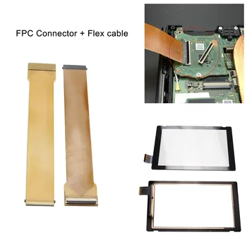 

New FPC Connector and Flex cable for Nintendo Switch Console Touch Screen Testing FPC Socket Repair parts Replacement