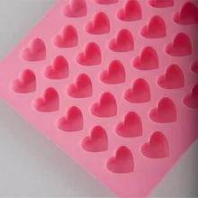 55 сердец торт, шоколадное печенье силиконовая форма для выпечки льда Куб Мыло Плесень лоток