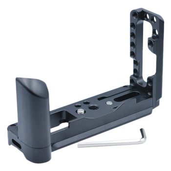 

Hand Grip Quick Release L Plate Bracket Adjustable for Fuji X100V Fujifilm X-100V