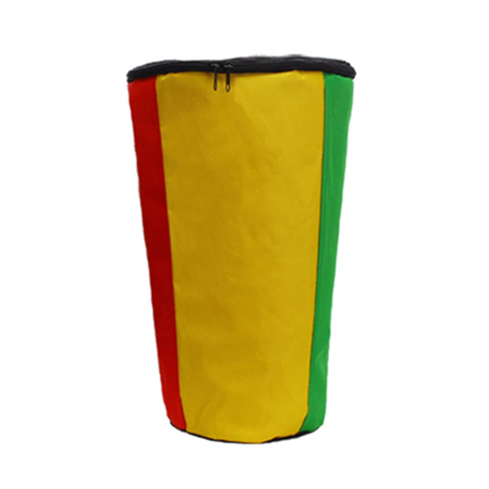 12 Inch colorful Чехол Пакет ударный инструмент портативный Оксфорд ткань черный Красочный музыкальный аксессуар водонепроницаемый Djembe сумка толстые плечи - Цвет: 12 Inch colorful