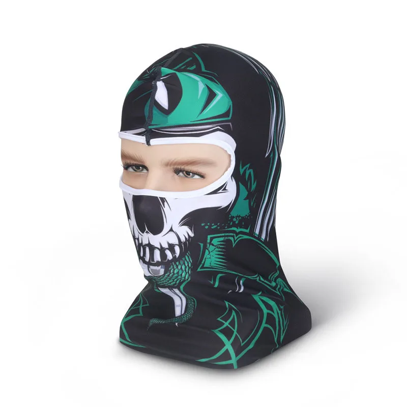 Новая Горячая 3D кошка собака животное велосипед шапки сноуборд Тигр вечерние Хэллоуин-шлем Лайнер Зимний теплый ПЭТ Полный лица маска