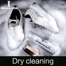 Сухой чистящий агент профессиональный уход за обувью очиститель моющийся спрей для кожаной обуви ботинки кроссовки чистящий инструмент
