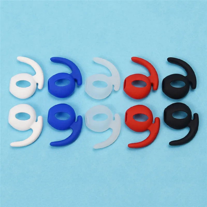 

1 Pair Silicone Antislip Ear Cover Hook Earmuffs for AirPods In-ear Earphone Earbuds Ear tips Cover Cap for wireless Earphone