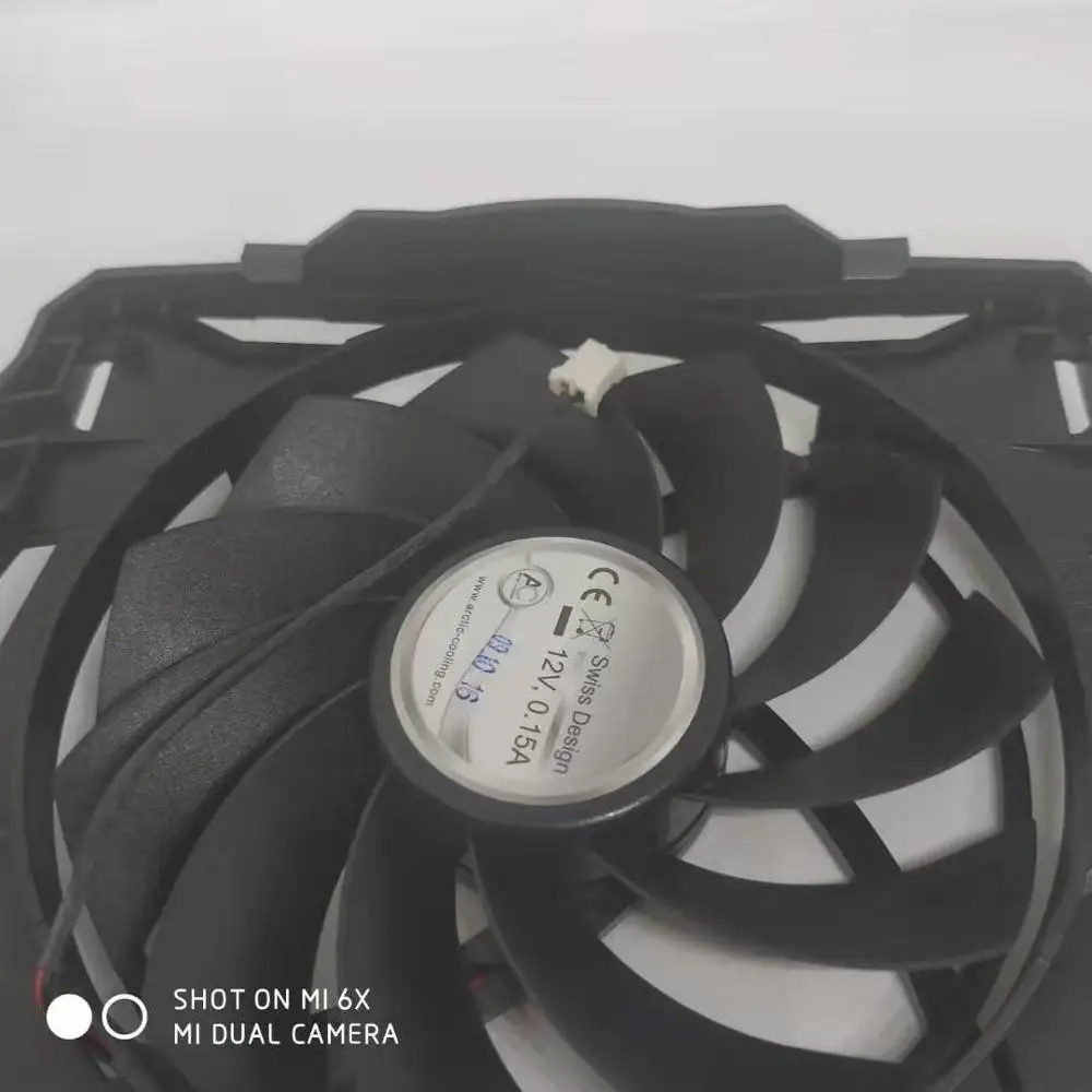 Сапфир HD5550 HD5670 графика вентилятор 2-провод 2,0 небольшой интерфейс 12V 0.15A