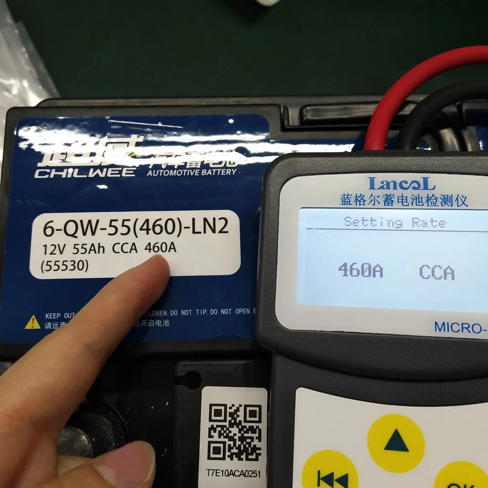 Lancol MICRO 200 автомобиля Батарея Тестер 12 В автомобиль цифровой анализатор 30 200Ah