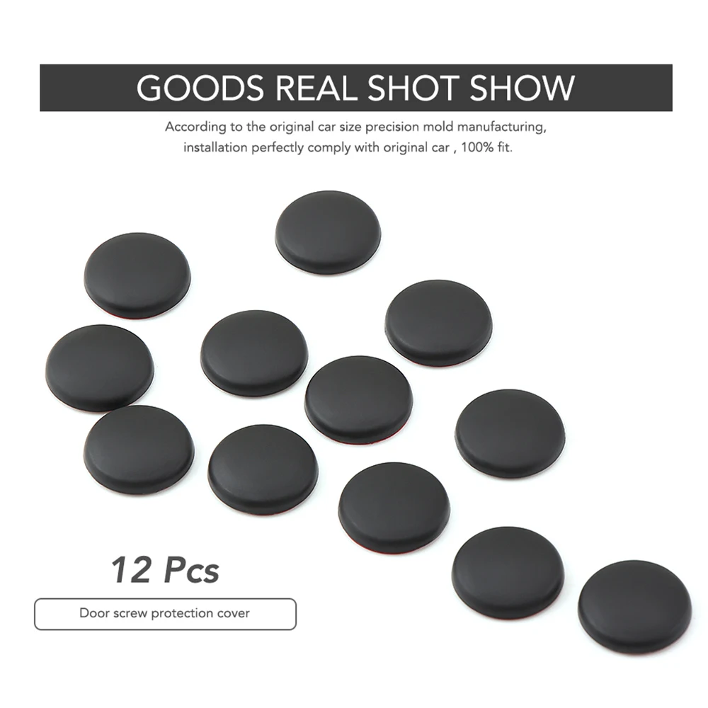 12 шт. защитный винт для автомобильного дверного замка крышка-наклейка всех