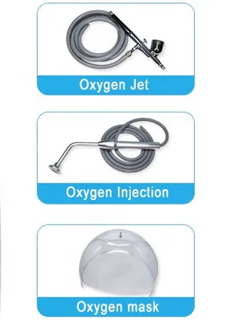Jet Accessories only Терапия Гипербарическая Кислородная струя лица кожуры воды кожи кислородный аппарат для лица - Цвет: Jet Accessories only