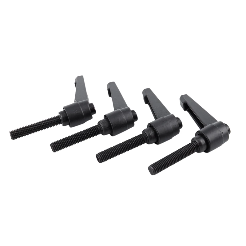 4 x Черная M8x40mm металлическая L регулируемая ручка рычага