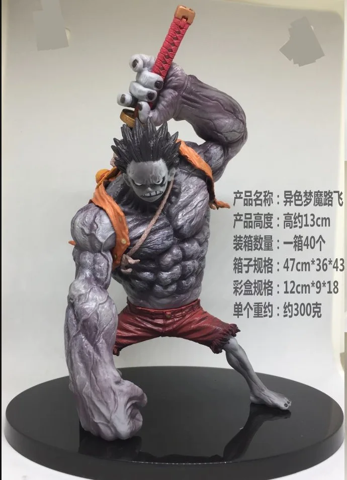 

One Piece Heterochromatic Dream Magic Luffy Modeling King the Battle over the Dome 3 Dream Magic Moonlight Molly Garage Kit