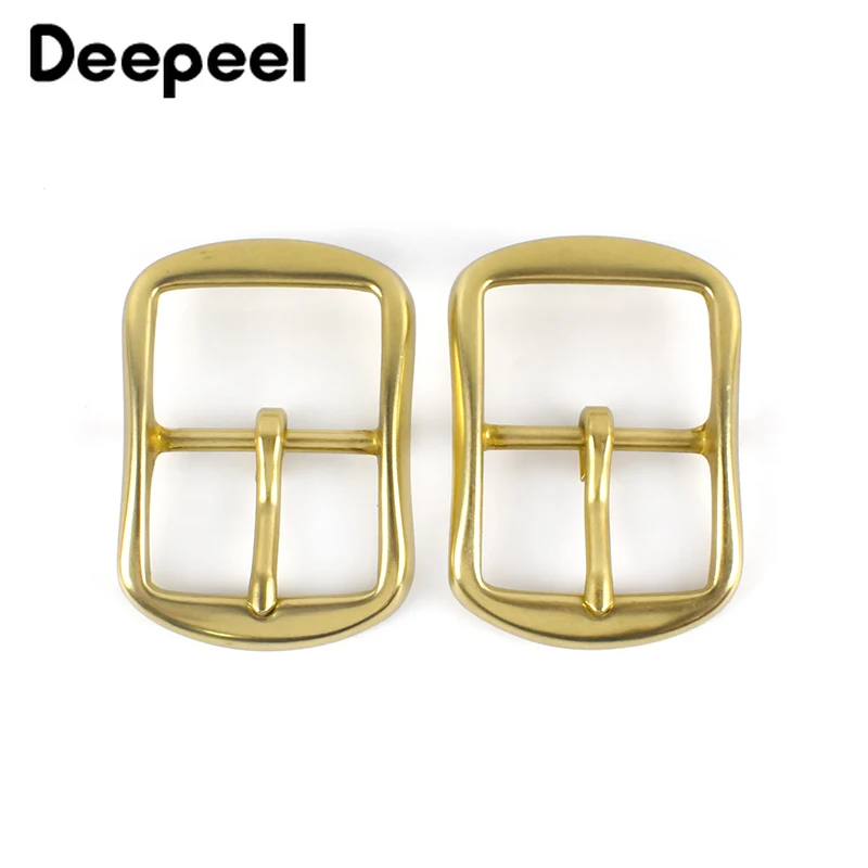 Deepeel 1 шт. твердой латуни с металлическим ремнем и пряжкой для мужчин женщин