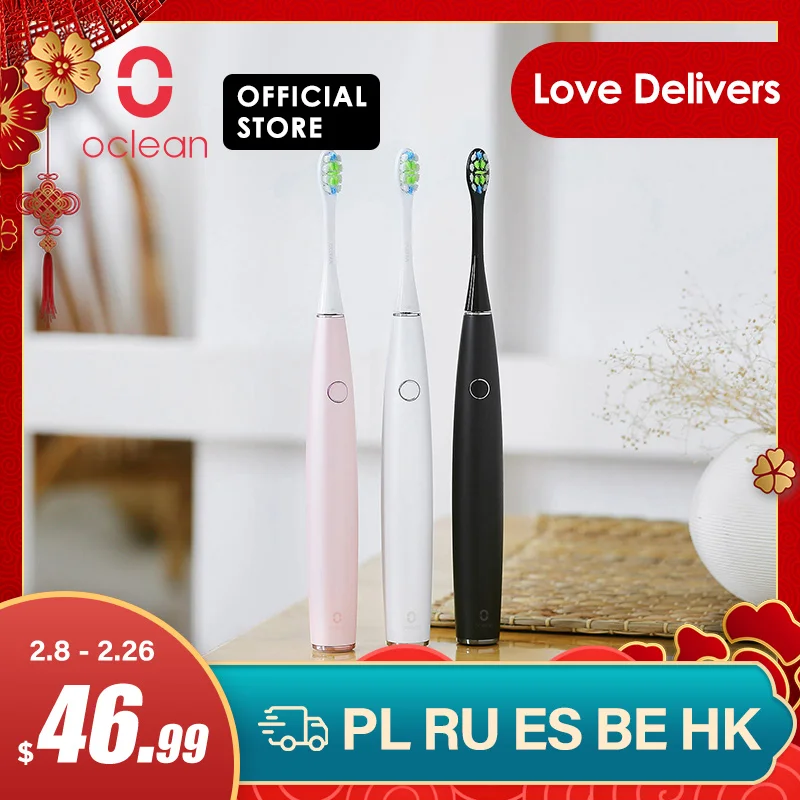 Oclean One Sonic Electric Toothbrush 60 Days Battery Rechargeable APP Control Intelligent Dental Health Care Sonic Toothbrush