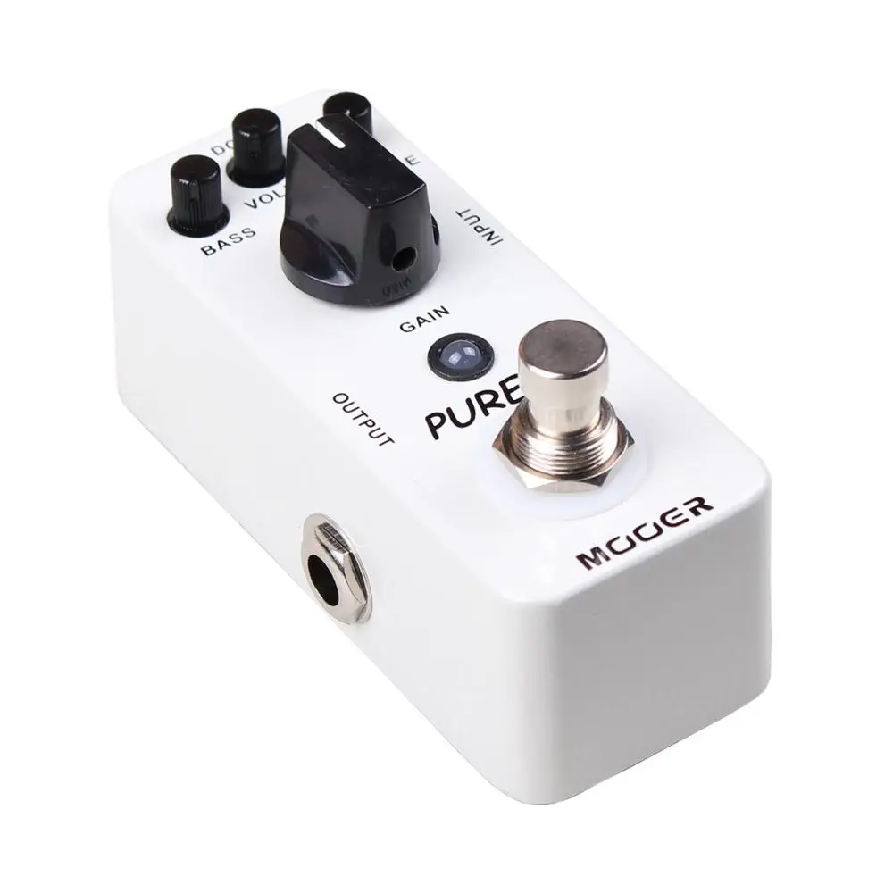 Mooer Pure Boost микро гитарная педаль для создания эффектов мини ускоритель