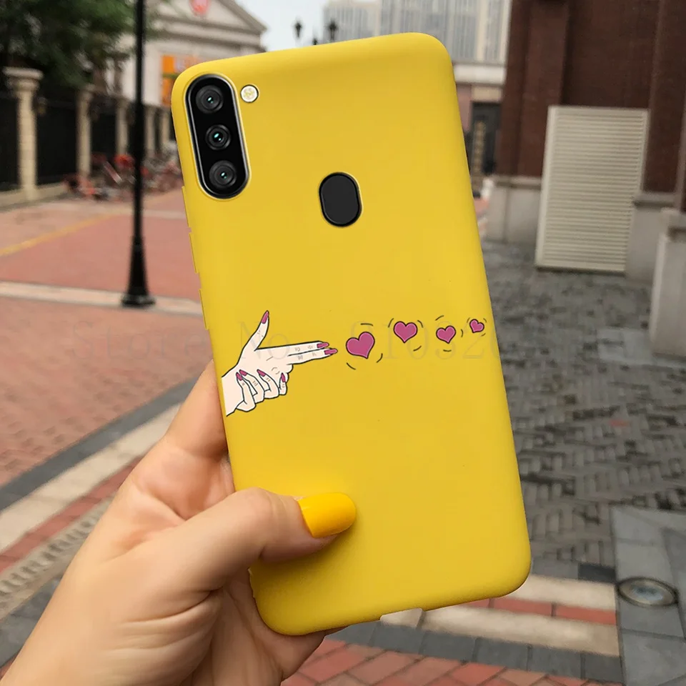 Shockproof Cartoon Silicone Phone Case For Samsung Galaxy A11 A 11 SM-A115F/DS 6.4