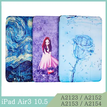 

Tablet Case for Apple iPad Air 2019 Air3 10.5 A2123 A2152 A2153 A2154 LTE PU Leather Magnetic Case Auto Wake/Sleep Smart Cover