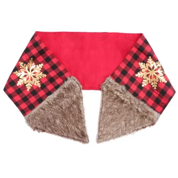 

1 Pc Durable Decorative Portable Creative Christmas Table Mat Table Cloth Plate Mat Placemat for Restaurant