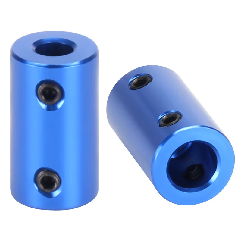 D14L25 Aluminum Alloy Coupling Bore 3*4*5*6*6.35*7*8*10mm 3D Print Part Flexible Shaft Coupler Screw Part Stepper Motor 1pc Shaft Coupler Flexible Coupling Shaft Connector