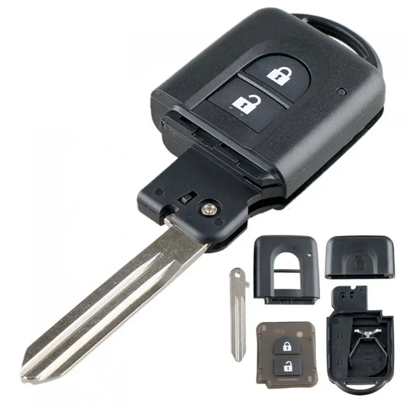 

1pcs Durable 2 Buttons Smart Car Remote Key Shell Replacement fit for Nissan Micra X-Trail / Qashqai Note / Duke / Juke