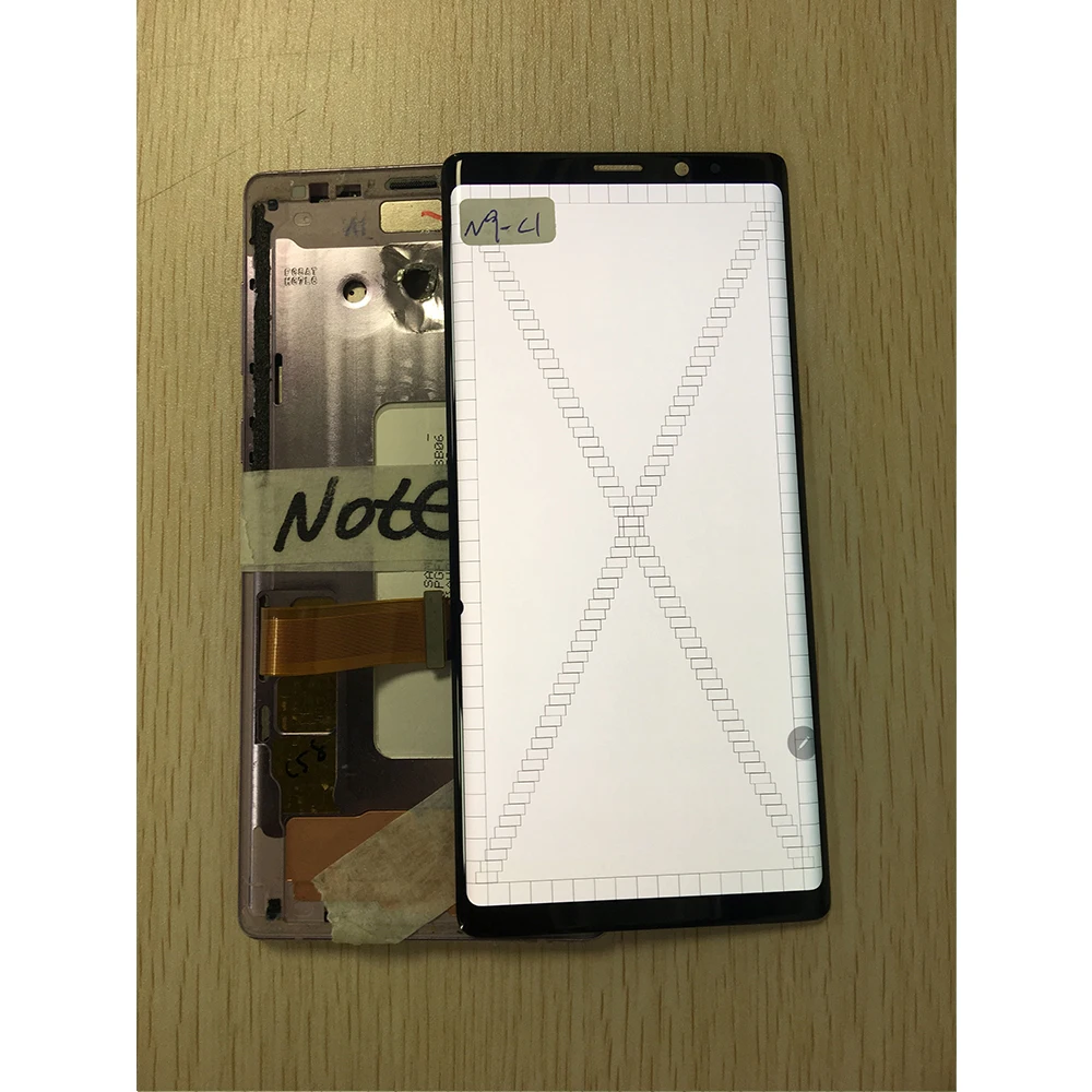 ЖК-дисплей 6 4 ''для SAMSUNG GALAXY Note 9 N960D N960F с сенсорным экраном и дигитайзером в
