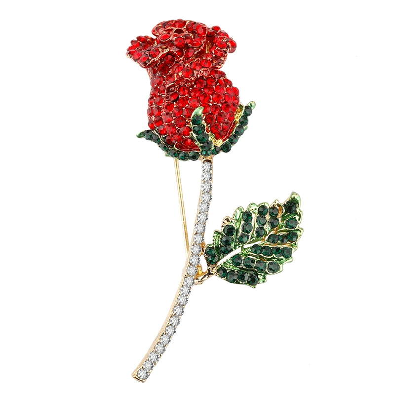 H350368X单朵玫瑰花胸针 (1)