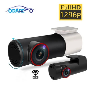 

Odare 170 Degree Car DVR HD 1080p WIFI Camera Navigator dvr Video Recorder Dual Lens With Rearview Cam Night Vision Dash Cam