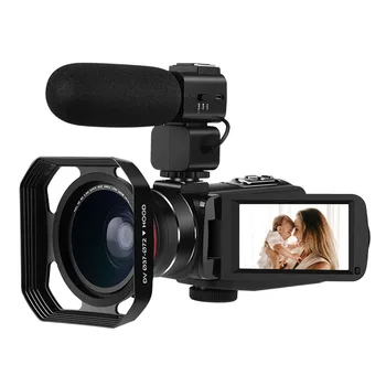

2020 Ordro Z63 Video Camera WiFi IR Night Vision Camcorder 2K@30FPS Full HD Camaras Filmadora 30MP IPS 3.0 Inch 16x Digital Zoom