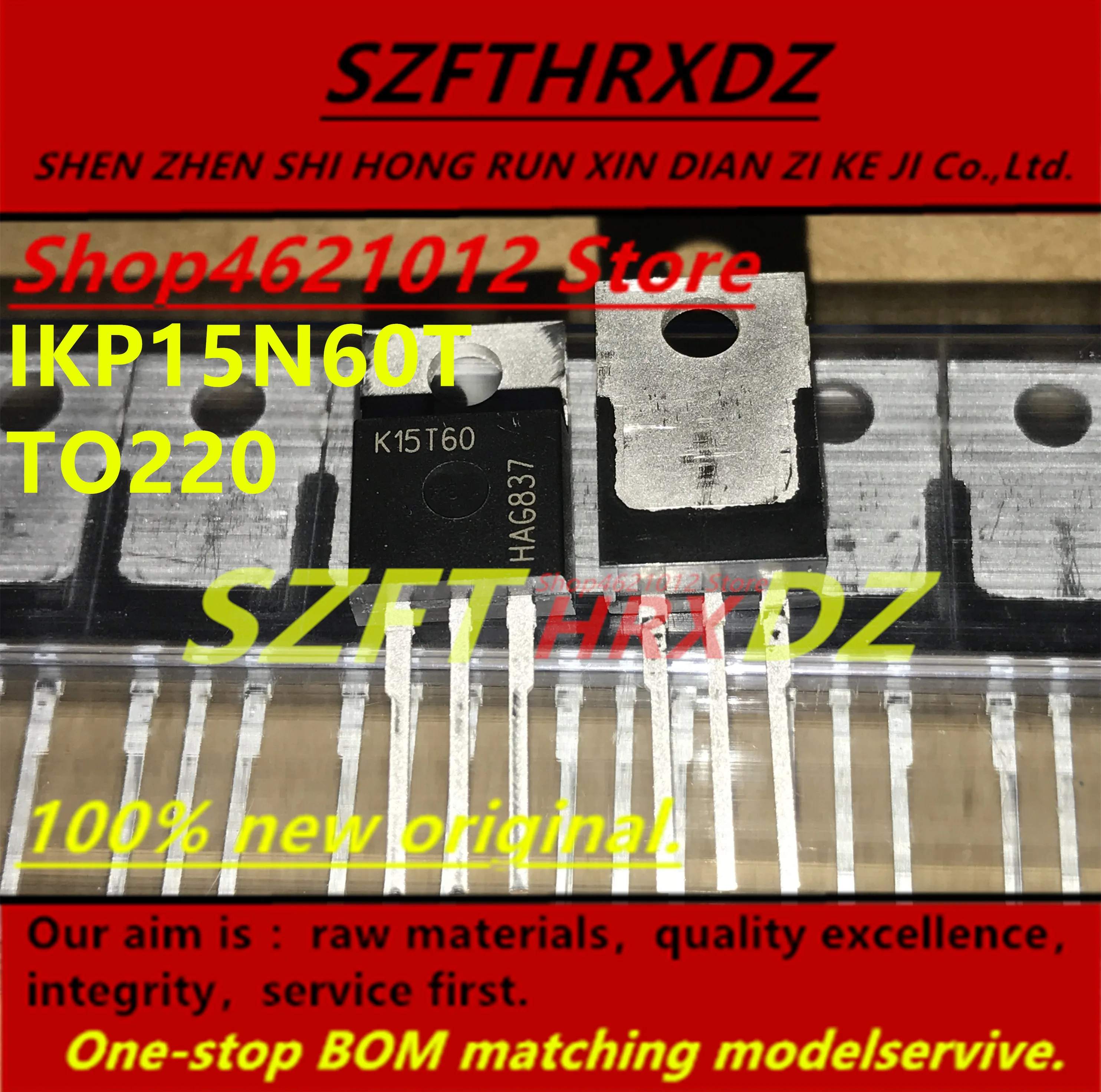 SZFTHRXDZ+(10 шт.) IKP15N60T K15T60 TO220