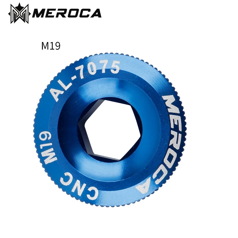 MEROCA MTB Aluminum Alloy CNC Screw Mountain Bike Crank Cover Screws M18/M19/M20 Bolt For SHIMANO Iamok MEROCA MTB Aluminum Alloy CNC Screw Mountain Bike Crank Cover Screws M18/M19/M20 Bolt For SHIMANO Iamok