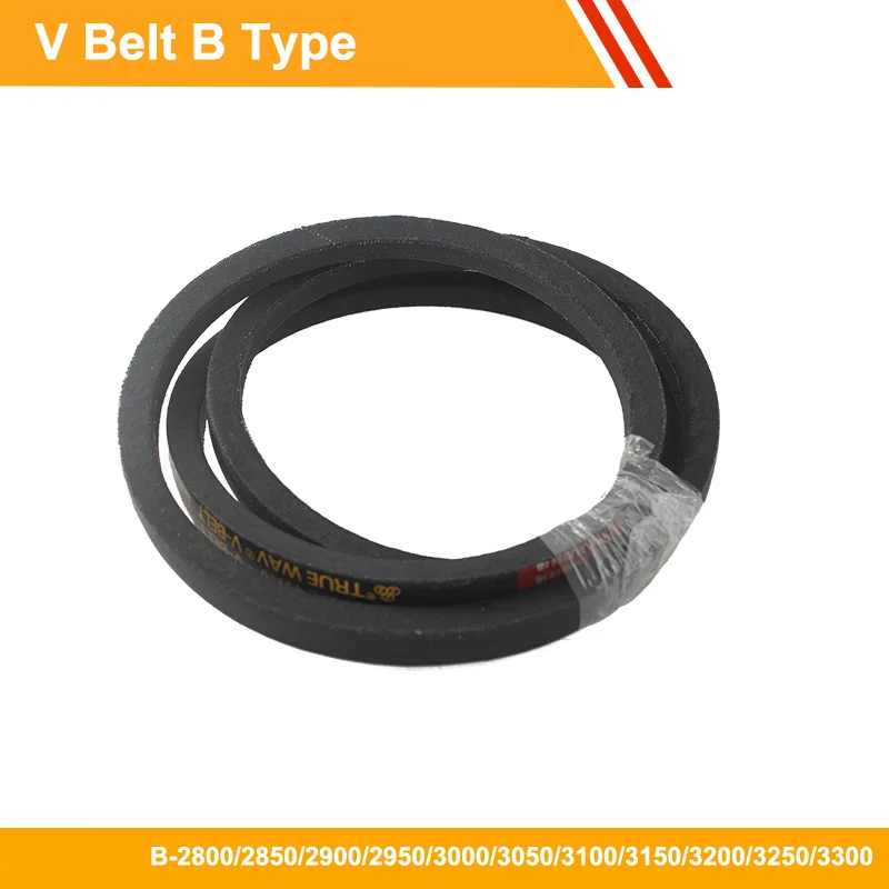 

Type B Transmission V Belt B-2800/2850/2900/2950/3000/3050/3100/3150/3200/3250/3300 Industrial Triangle V Belt for Automobile