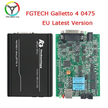 

New Fgtech 0475 Galletto 4 Master V54 ECU Programmer Add BDM Function/OBD K-CAN 0475 Fg Tech Galletto 4 V54 No Need Activation