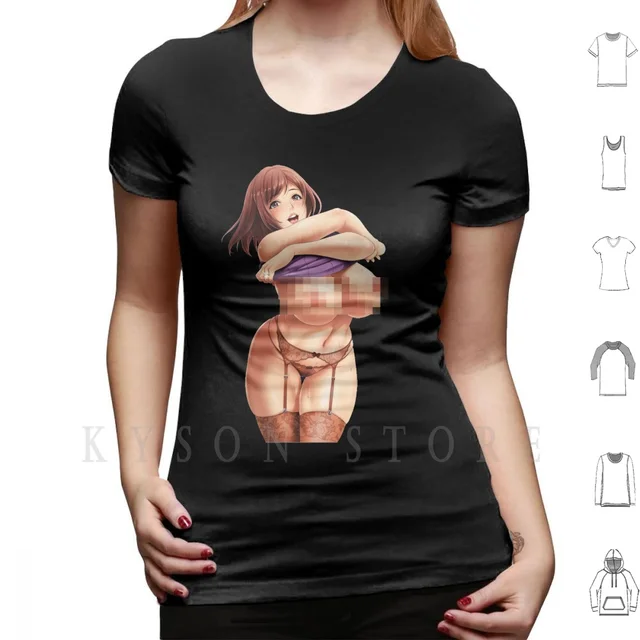 Huge Boobs Anime Off T Shirt Men Cotton Take Outfit Thong Underwear Big Boobs Huge Large Boob|T-Shirts| - AliExpress