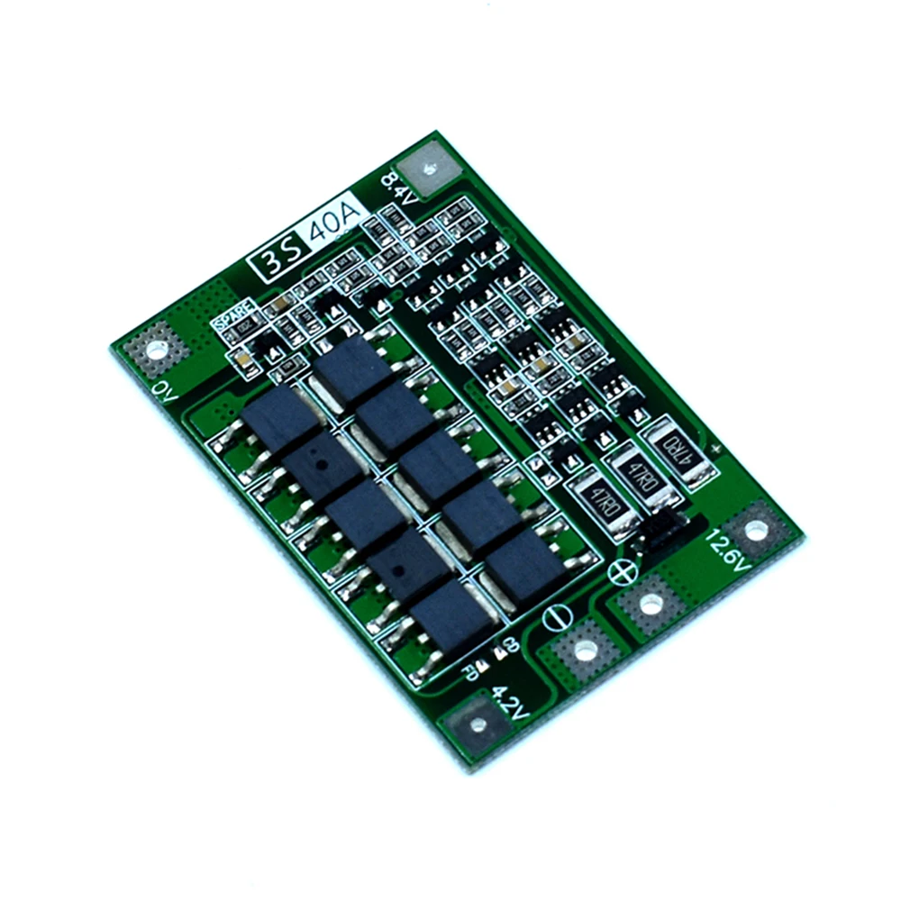 4S 40A/3S 40A литий-ионная батарея зарядное устройство PCB плата защиты BMS с балансом для бурильного мотора 12,6 в 16,8 в Lipo сотовый модуль