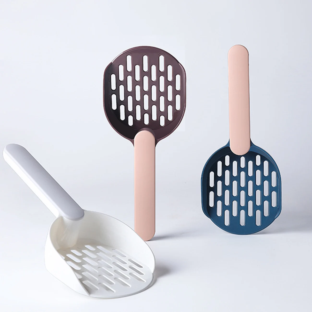 Pala de plástico ABS para arena de gatos, bandeja para ARENA, limpieza de hogar, inodoro para arena de gatos, suministros de limpieza