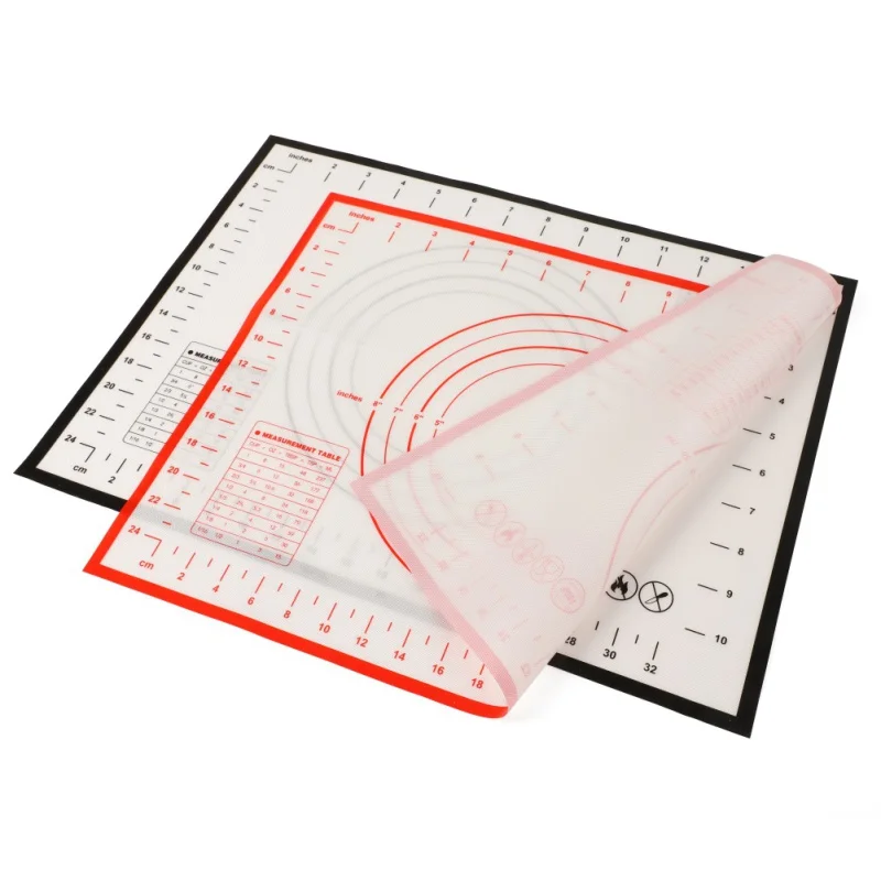 Силиконовые коврики для выпечки тесто прокатки Кондитерские антипригарные листы печи формы для выпечки колодки