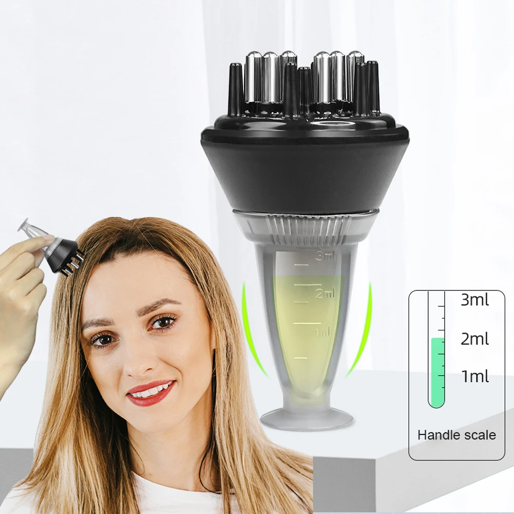 Scalp Applicator Massage Comb For Head Hair Growth Regrowth Liquid Serum Oil Brush クリアランスsale!期間限定!