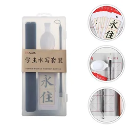 1 Set Chinese Water Writing Cloth Calligraphy Practice Pen Calligraphy Copybooks