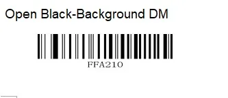 Open black-B DM-5800