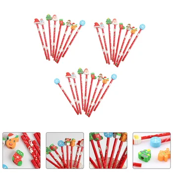 

25Pcs Christmas Pencils Durable Students Stationeries for Shop