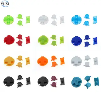 

YuXi On Off Power Button A B Buttons D Pads Replacement Colorful Buttons Set For Gameboy Pocket For GBP Game Console