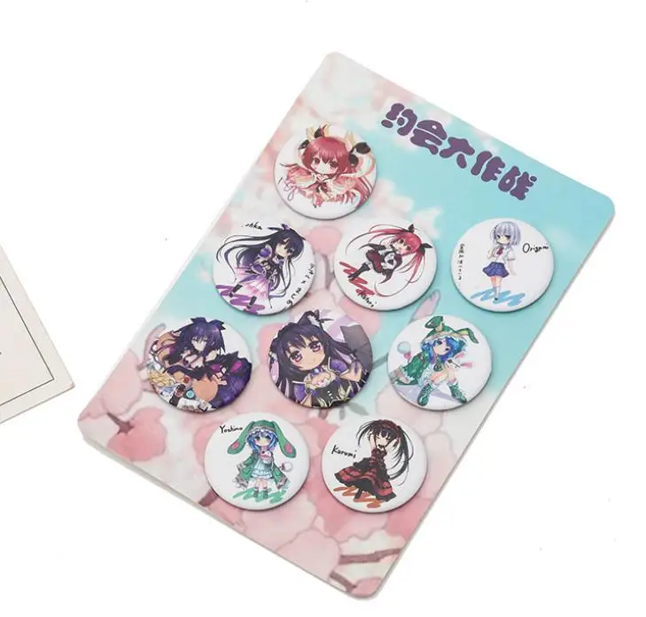 8 шт./компл. Аниме Хацунэ Мику Cardcaptor Sakura lovelive значок косплея шпильки коллекция Значки для рюкзак Одежда Игрушка в виде фигурки