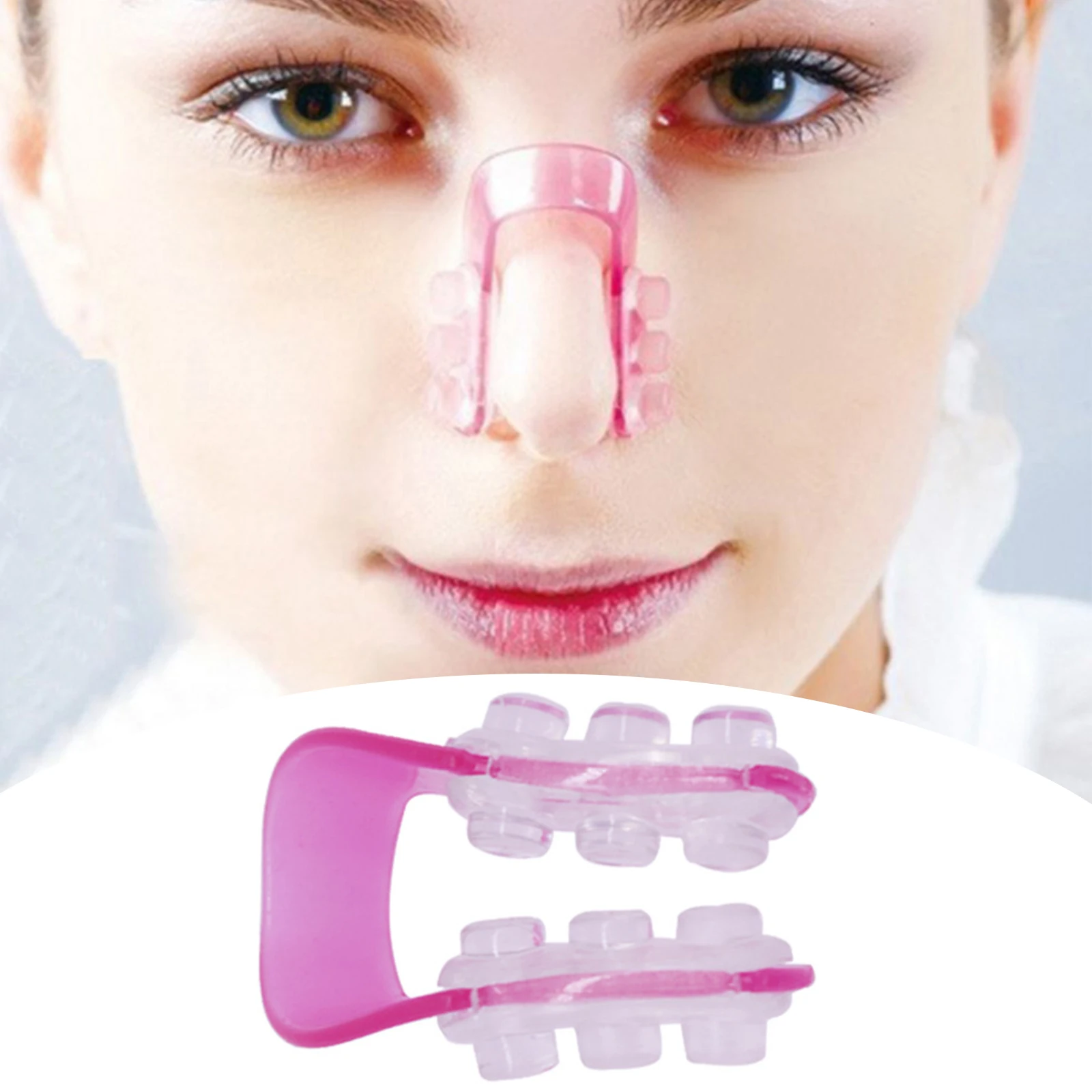 

1Pcs Fashion Nose Up Shaping Shaper Lifting Bridge Straightening Beauty Nose Clip Face Fitness Facial Clipper Corrector Tool
