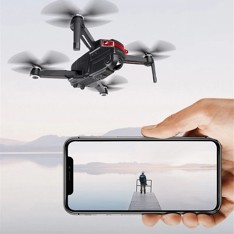 X46G 5G Wi-Fi FPV gps с 4K широкоугольной двойной камерой бесщеточный складной Радиоуправляемый Дрон Квадрокоптер RTF жесты удержания высоты RC Дрон