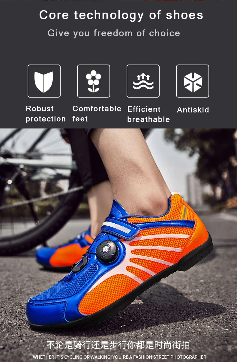 Men Cycling Shoes Sapatilha Ciclismo Mtb Men Sneakers Women Self-Locking Bicycle Racing Triathlon Mountain Bike Sports Shoes