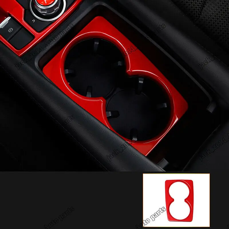 Для Mazda 6 Atenza- красная чашка для воды holde+ Шестерня сдвижной Каркас Крышка отделка 4 шт./компл