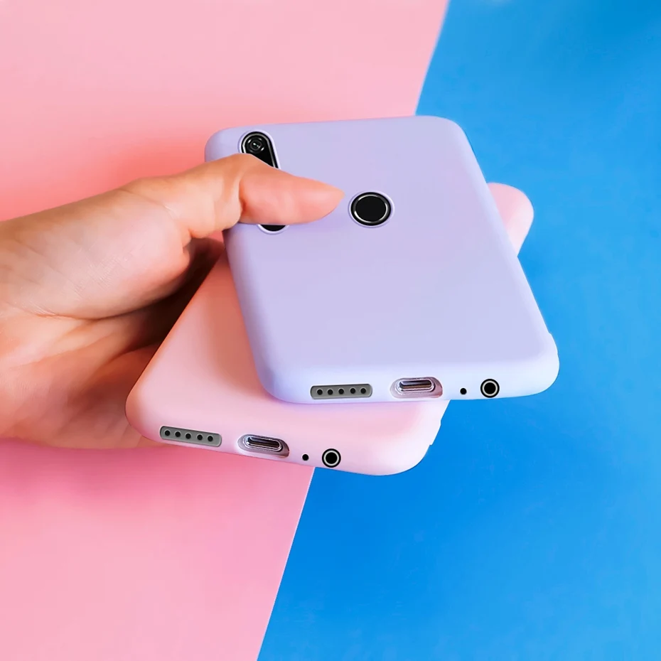 Чехол для Huawei P Smart Z простой силиконовый мягкий чехол из ТПУ телефона PsmartZ Φ STK LX1 6