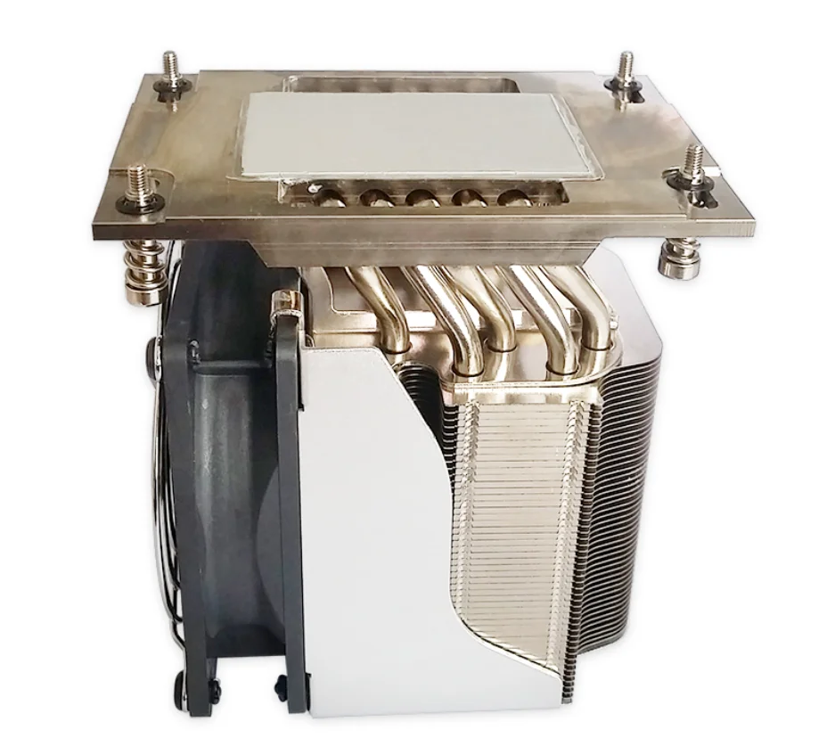 Cooler Ventilador de Refrigeração Tubo de Cobre 4000 Rpm para Amd Threadripper Epyc Cpu Computador Processador Ventiladores Tr4 Sp3 - Imagem 6