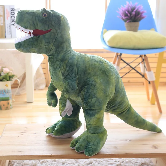 50cm-80cm Cute Simulation Dinosaur Plush Toys Stuffed Animals Plush Dinosaur Pillow Tyrannosaurus Rex Dolls Kids Girls Gifts