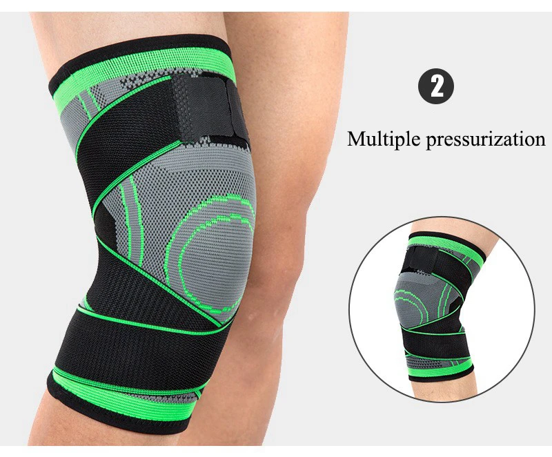 Kneepad Support Professional Protector Sports Knee Pads Breathable Bandage Knee Brace Basketball Tennis Cycling (1)