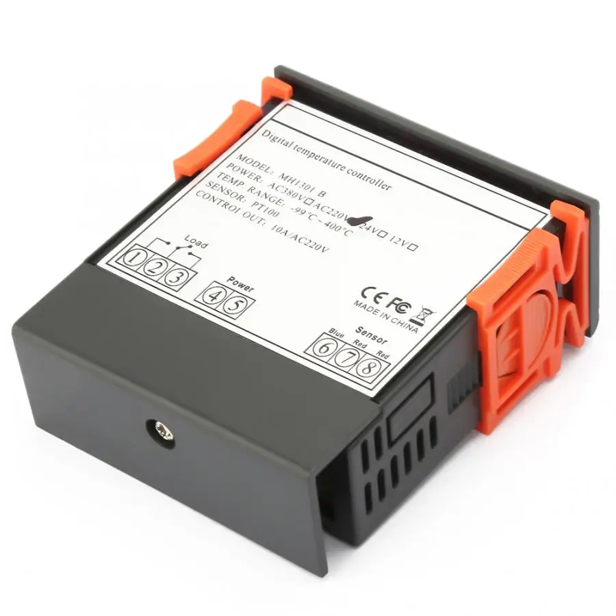 10A AC 220V Цифровой термостат регулируемый электронный Микрокомпьютер регулятор температуры переключатель измеритель температуры